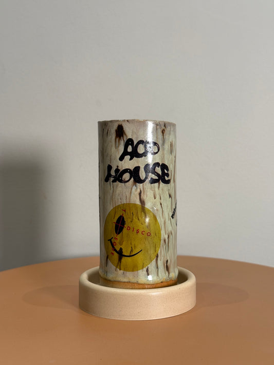 Ceramic Incense Burner - Acid House