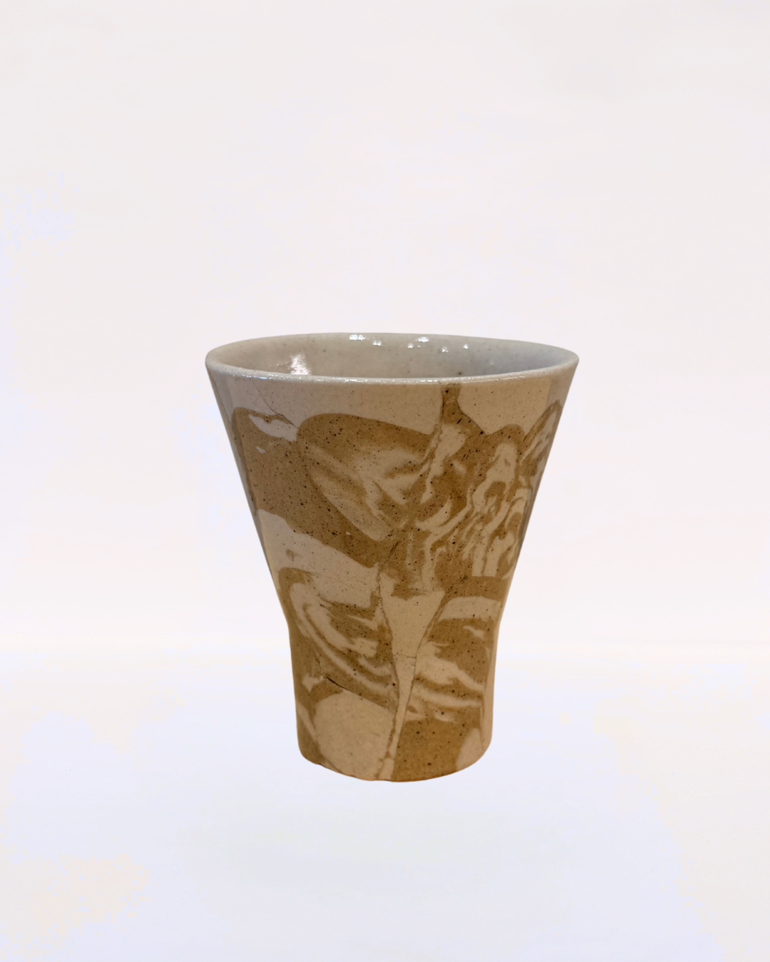 Handmade Ceramic Wine Glass