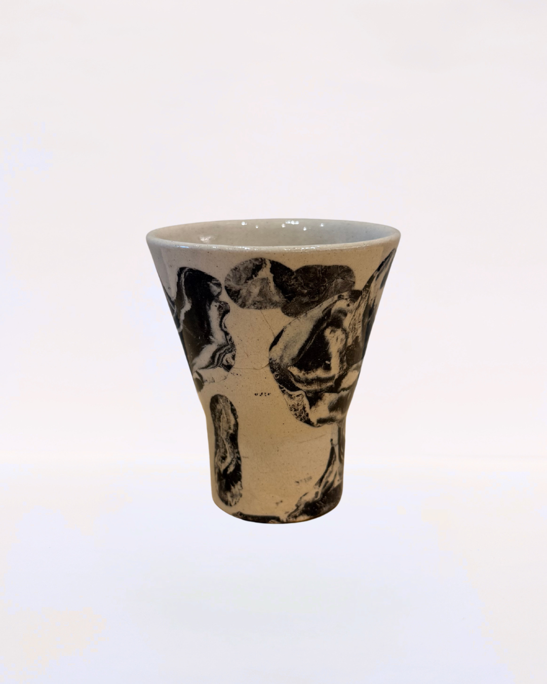 Handmade Ceramic Wine Glass