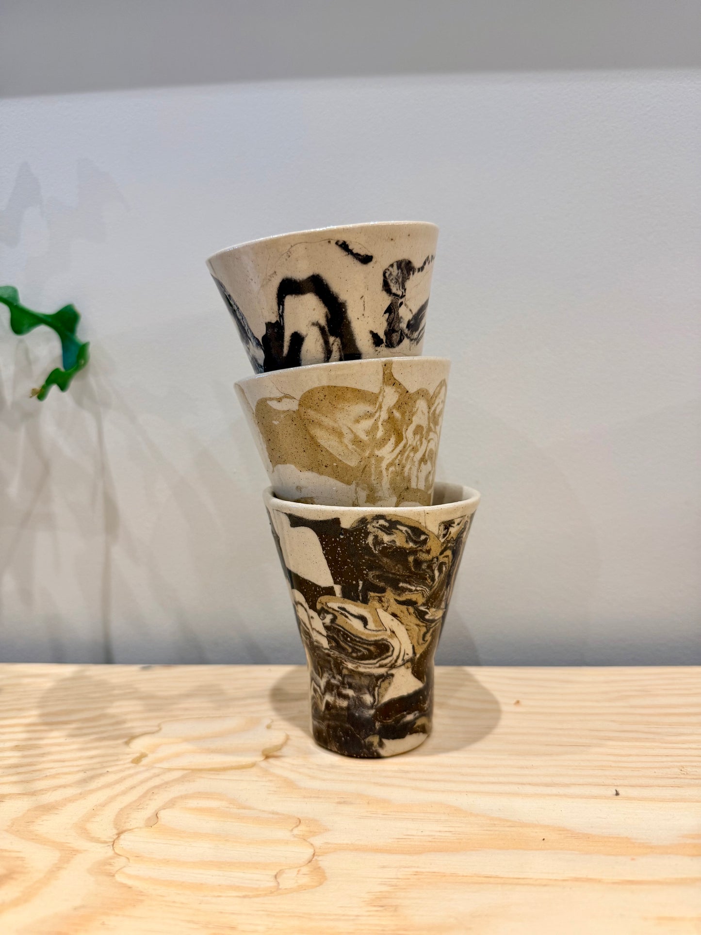 Handmade Ceramic Wine Glass