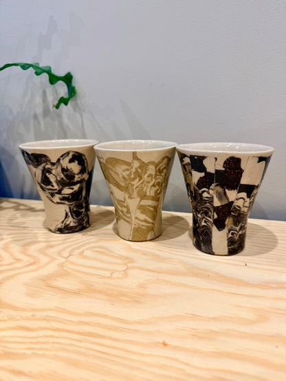 Handmade Ceramic Wine Glass