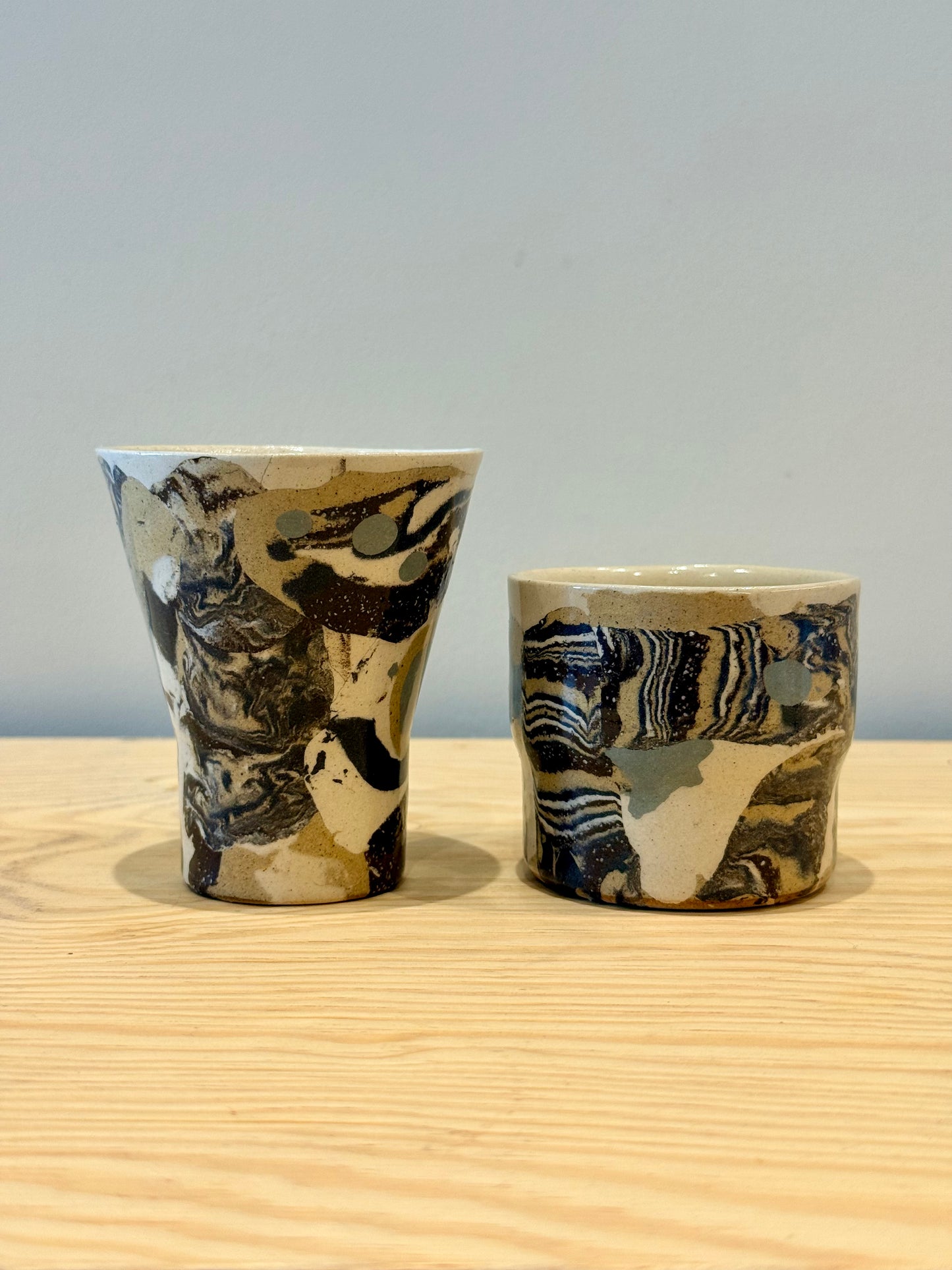 Handmade Ceramic Wine Glass
