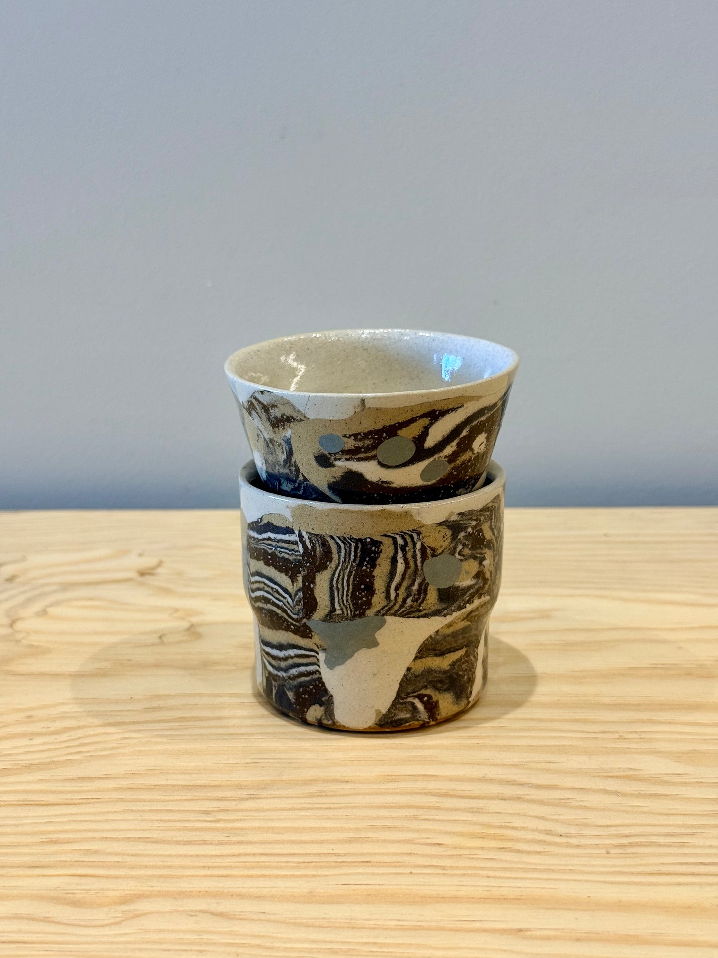 Handmade Ceramic Wine Glass