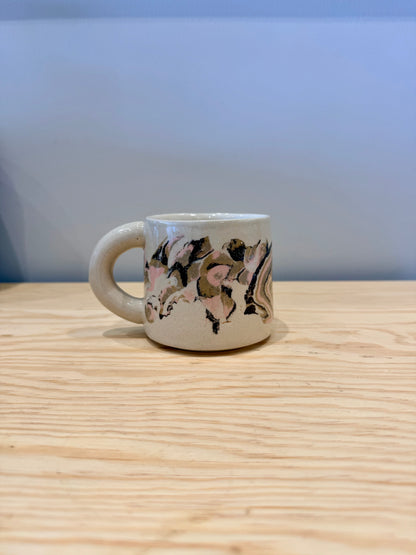 Handcrafted Ceramic Mug - Large Nerikomi